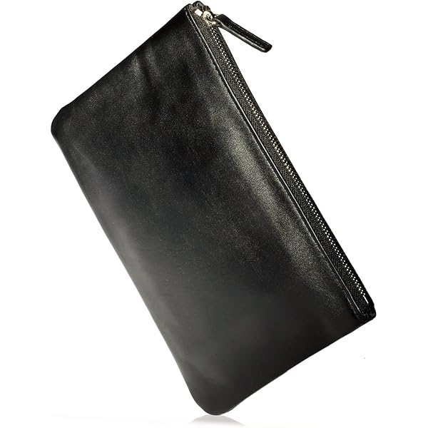 Amazon.co.jp: Maison Sbond 41J42 Croco Embossed Leather Pouch x